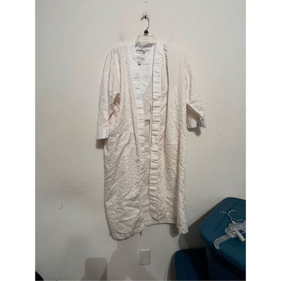 Crabtree and Evelyn yellow white striped cotton rope size XS S
